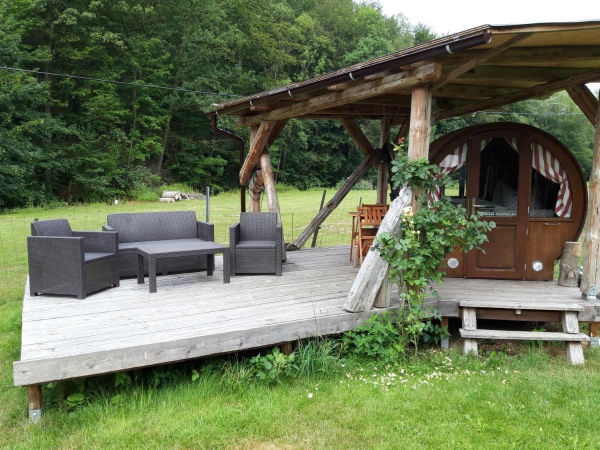 Schlummerfass An Der Bockmuehle Hohnstein Ngoại thất bức ảnh