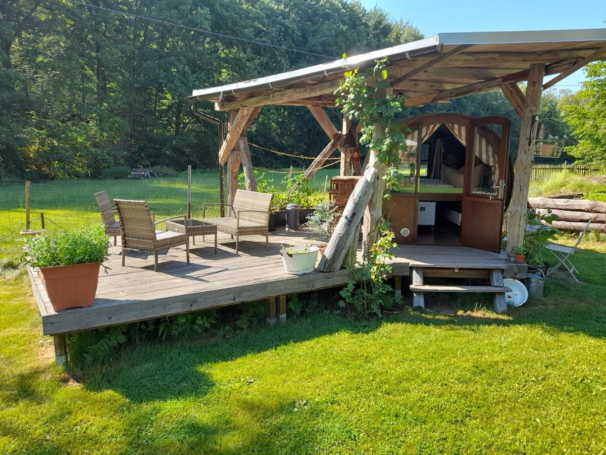 Schlummerfass An Der Bockmuehle Hohnstein Ngoại thất bức ảnh